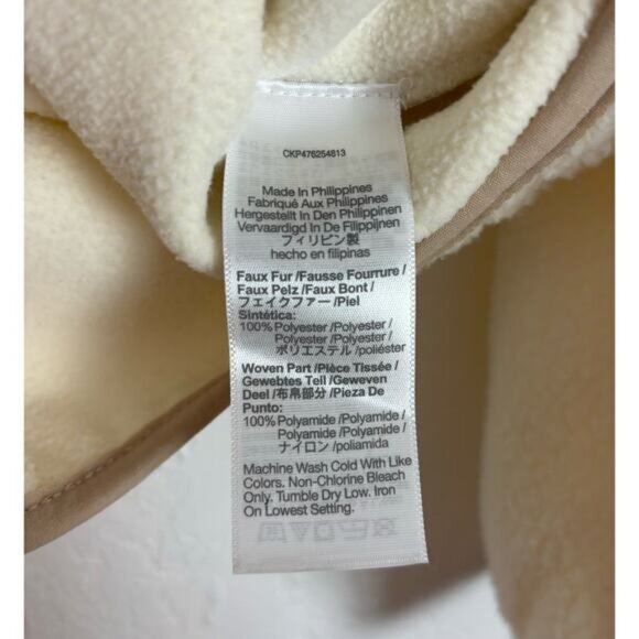 Madewell MWL (Re)sourced Sherpa Snap-Front Jacket NWT Size Small - Picture 6 of 6